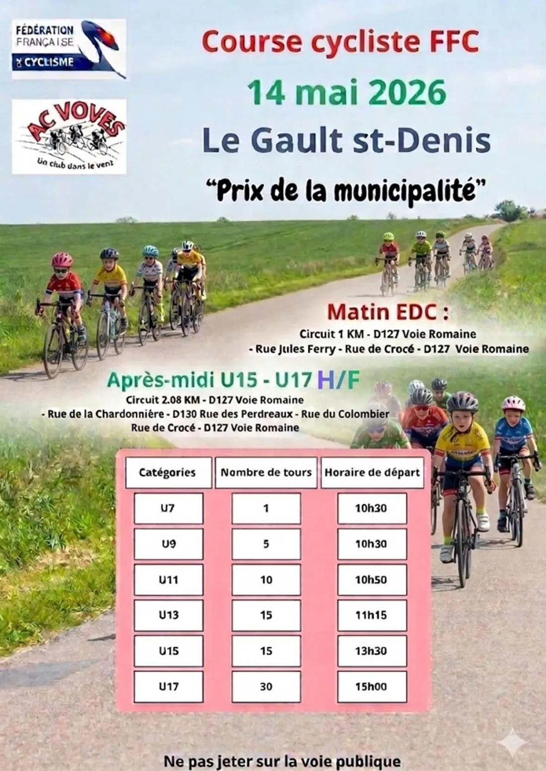 LE GAULT-SAINT-DENIS - Courses cyclistes.