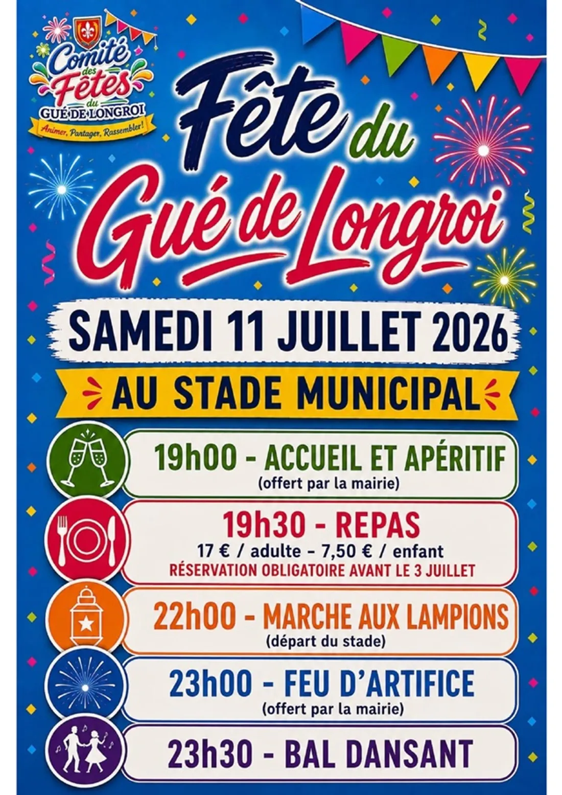 LE GUÉ-DE-LONGROI - Fête du Gué-de-Longroi