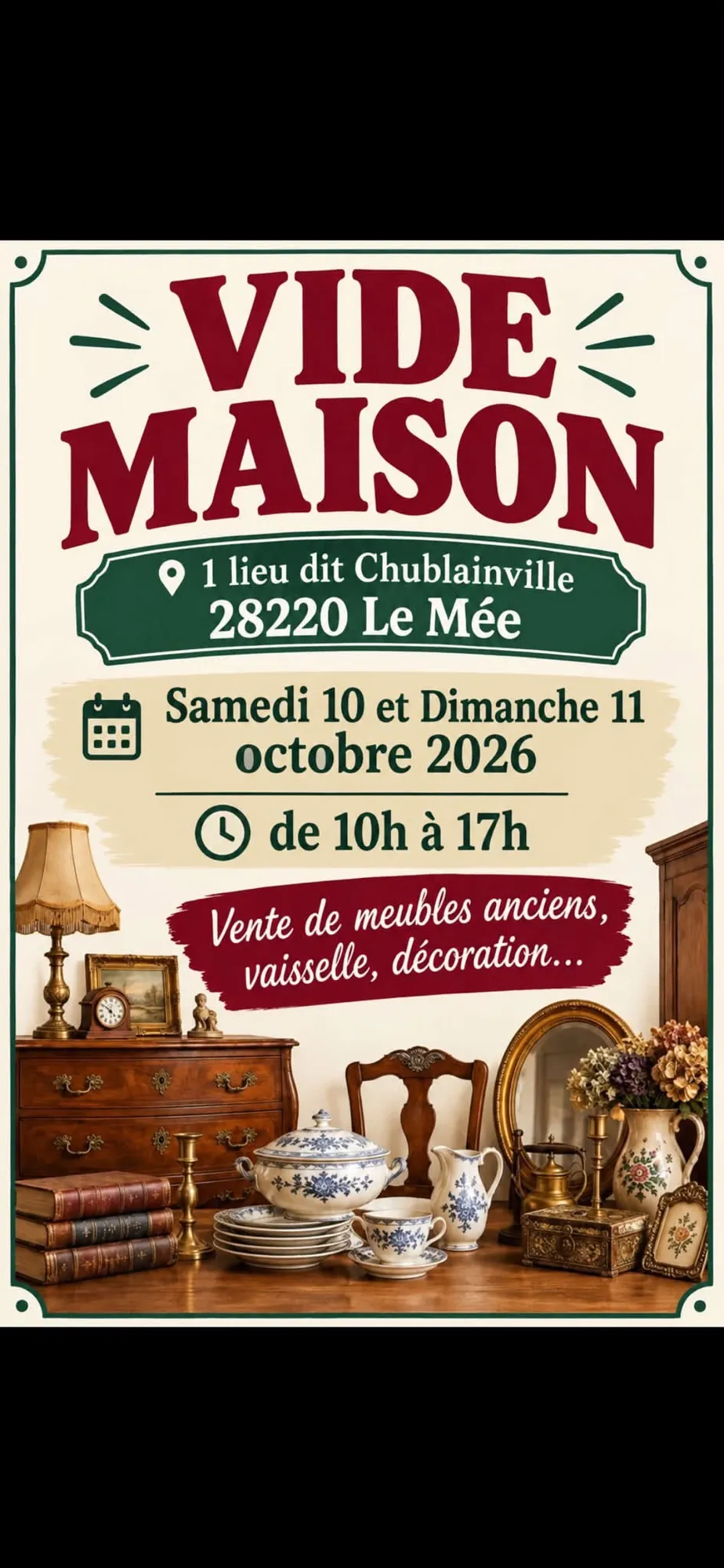 LE MÉE - Vide maison