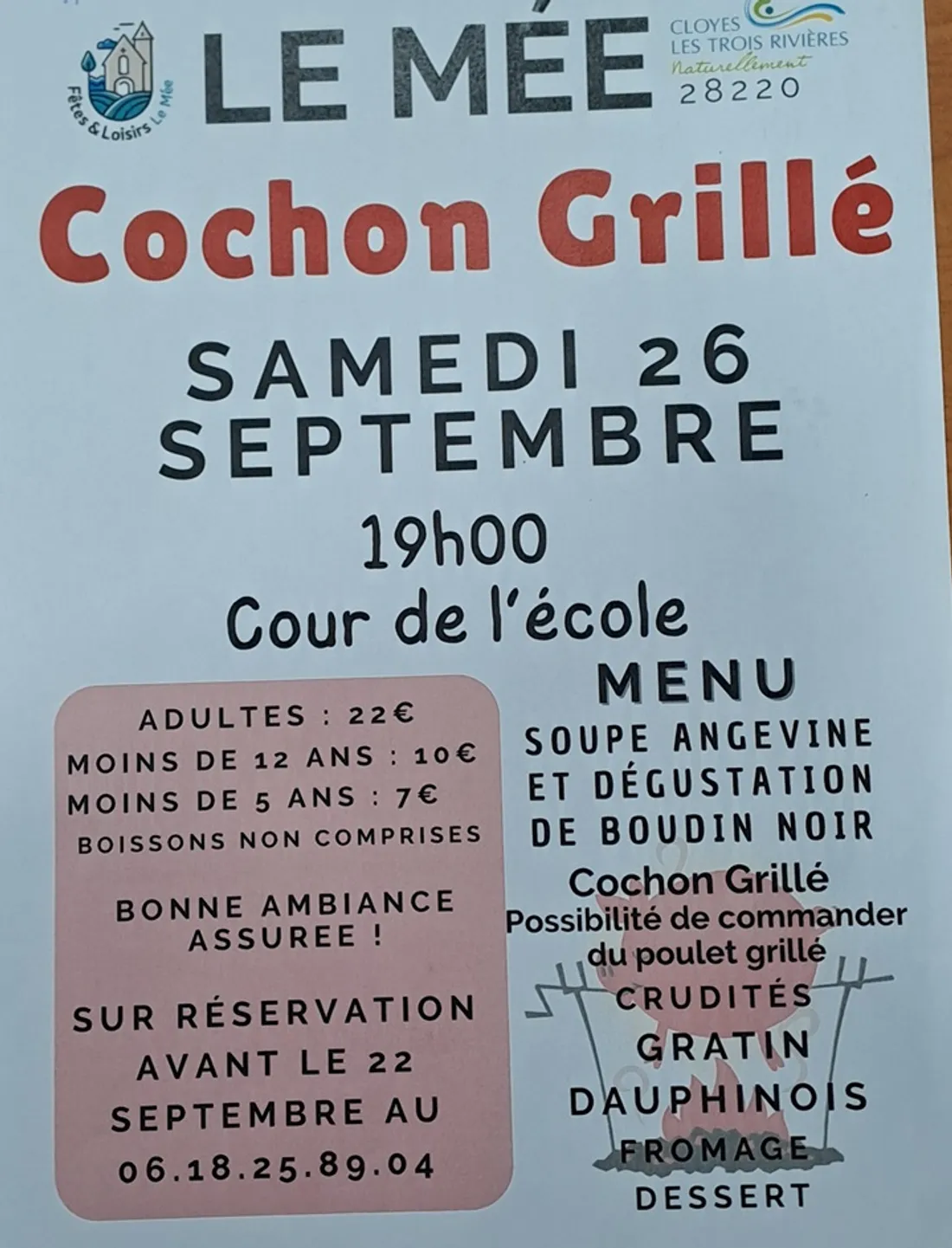 LE MÉE - Cochon grillé de Fêtes et Loisirs