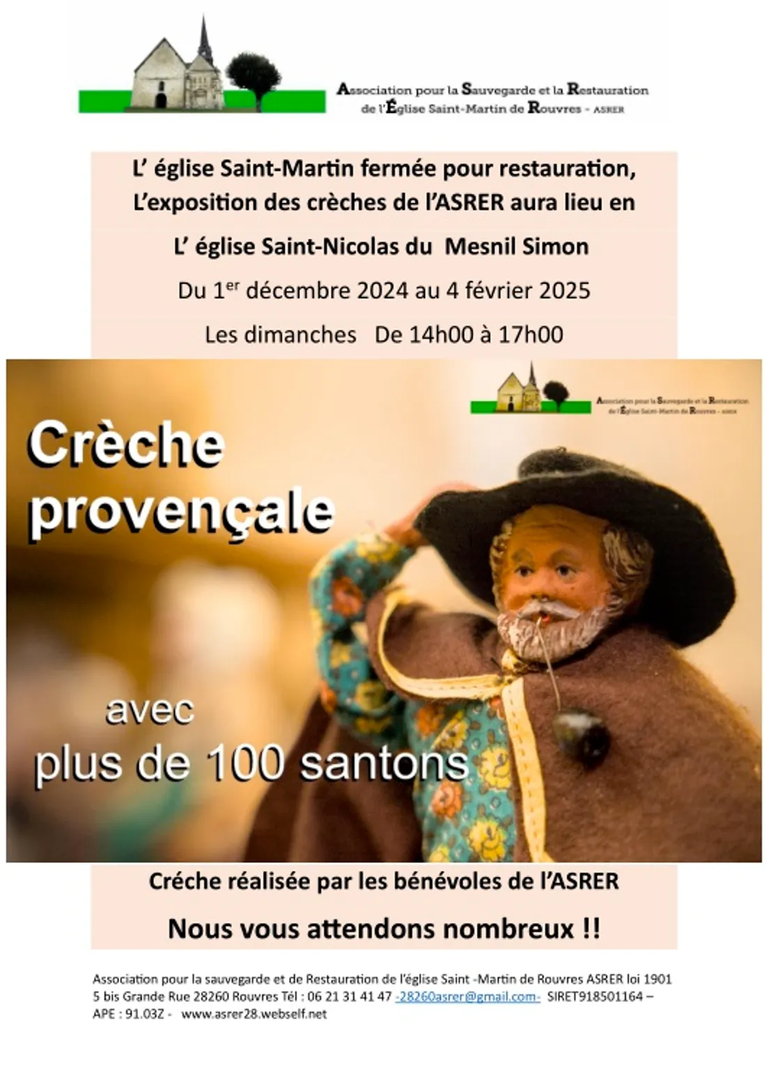 LE MESNIL-SIMON - Exposition de crèches