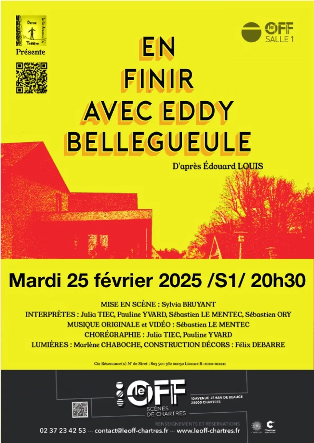 CHARTRES - Le Off : En finir avec Eddy Bellegueule