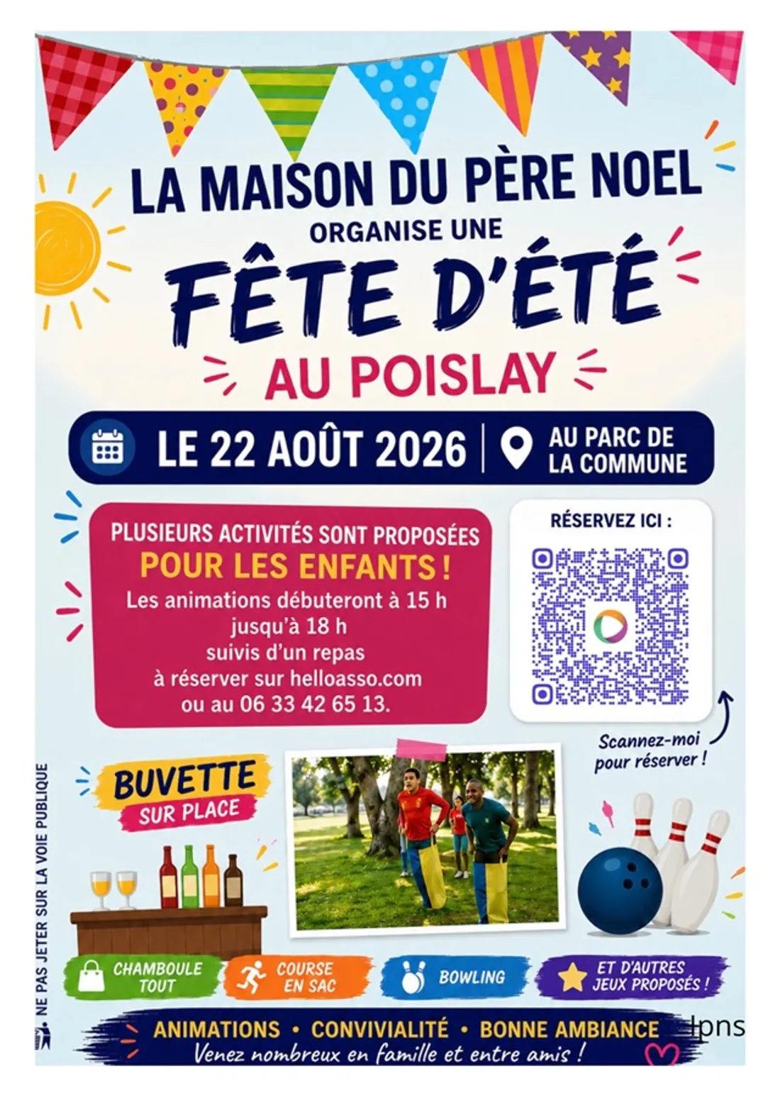 LE POISLAY (41) - Fête d'été de la Maison du Père Noël