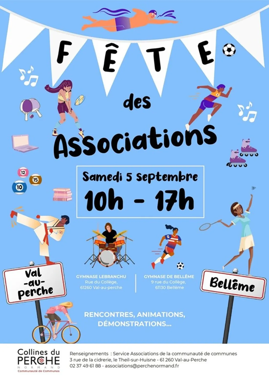 LE THEIL-SUR-HUISNE (61) - Fête des associations
