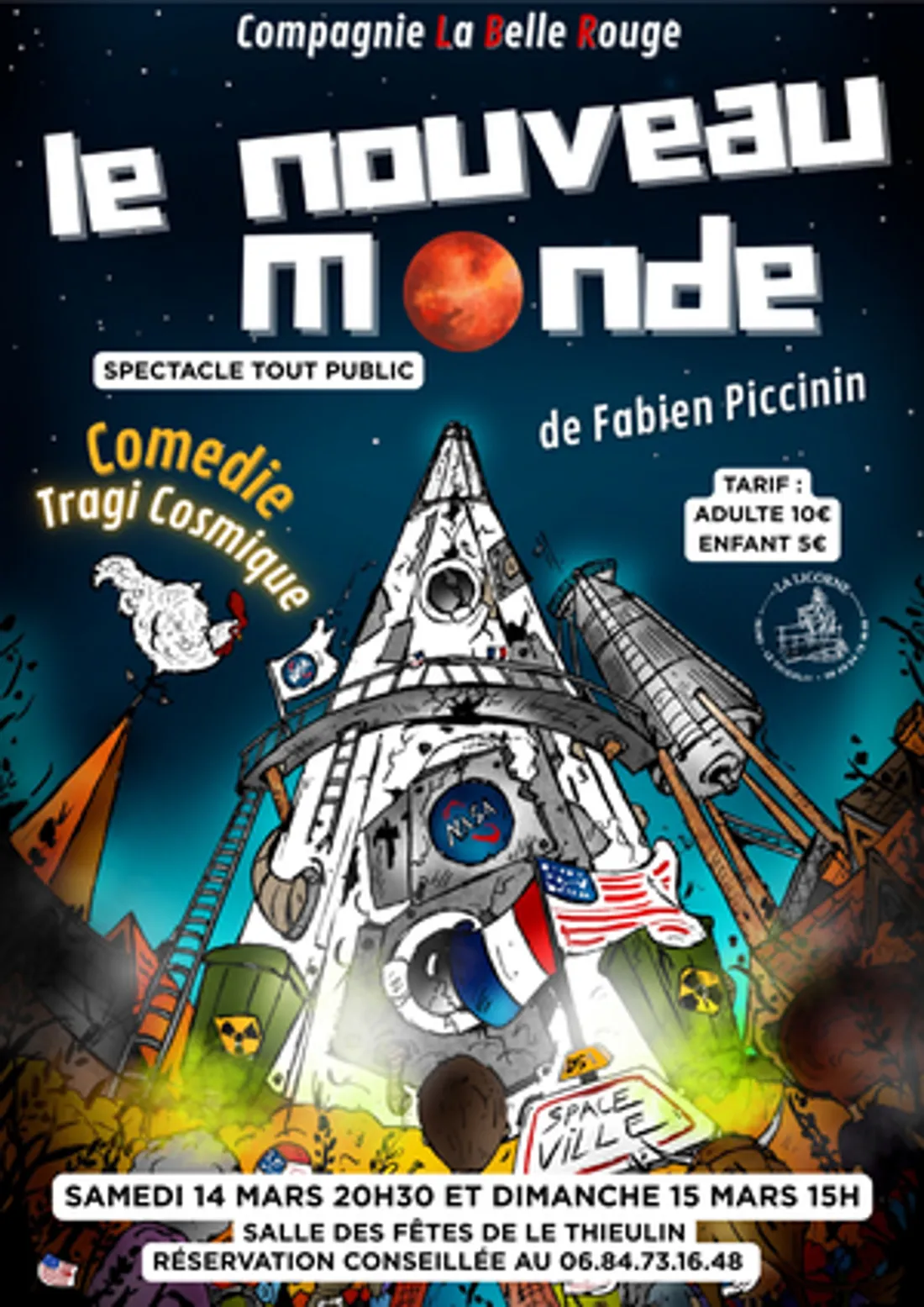 LE THIEULIN - Théâtre : Le nouveau monde