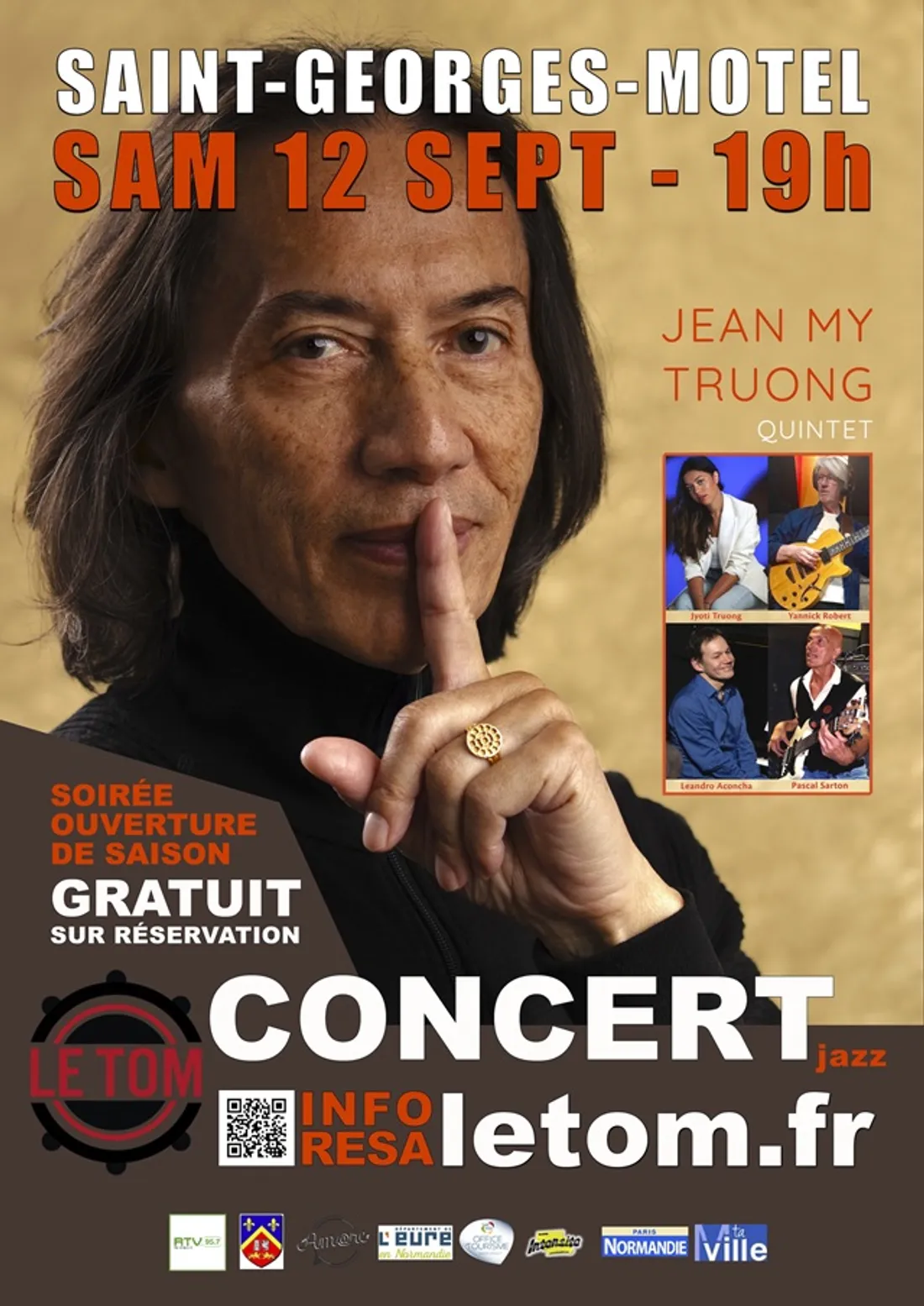 SAINT-GEORGES-MOTEL (27) - Concert du Quintette Jean My Truong