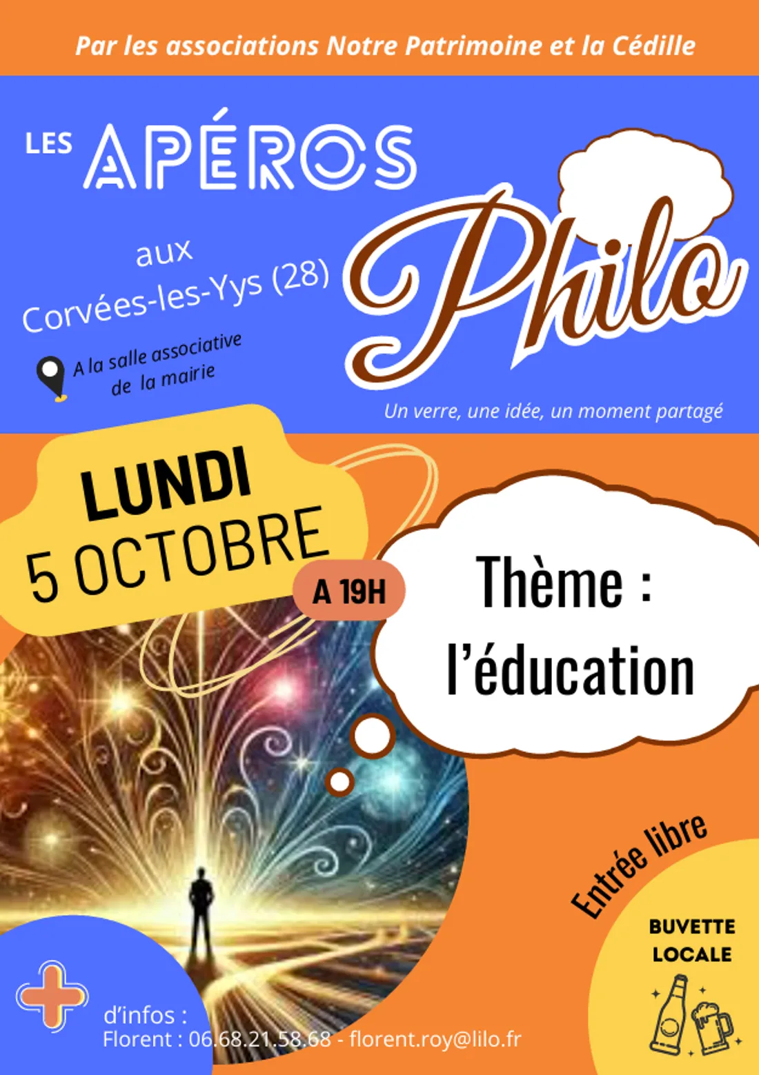 LES CORVÉES-LES-YYS - Apéro philo