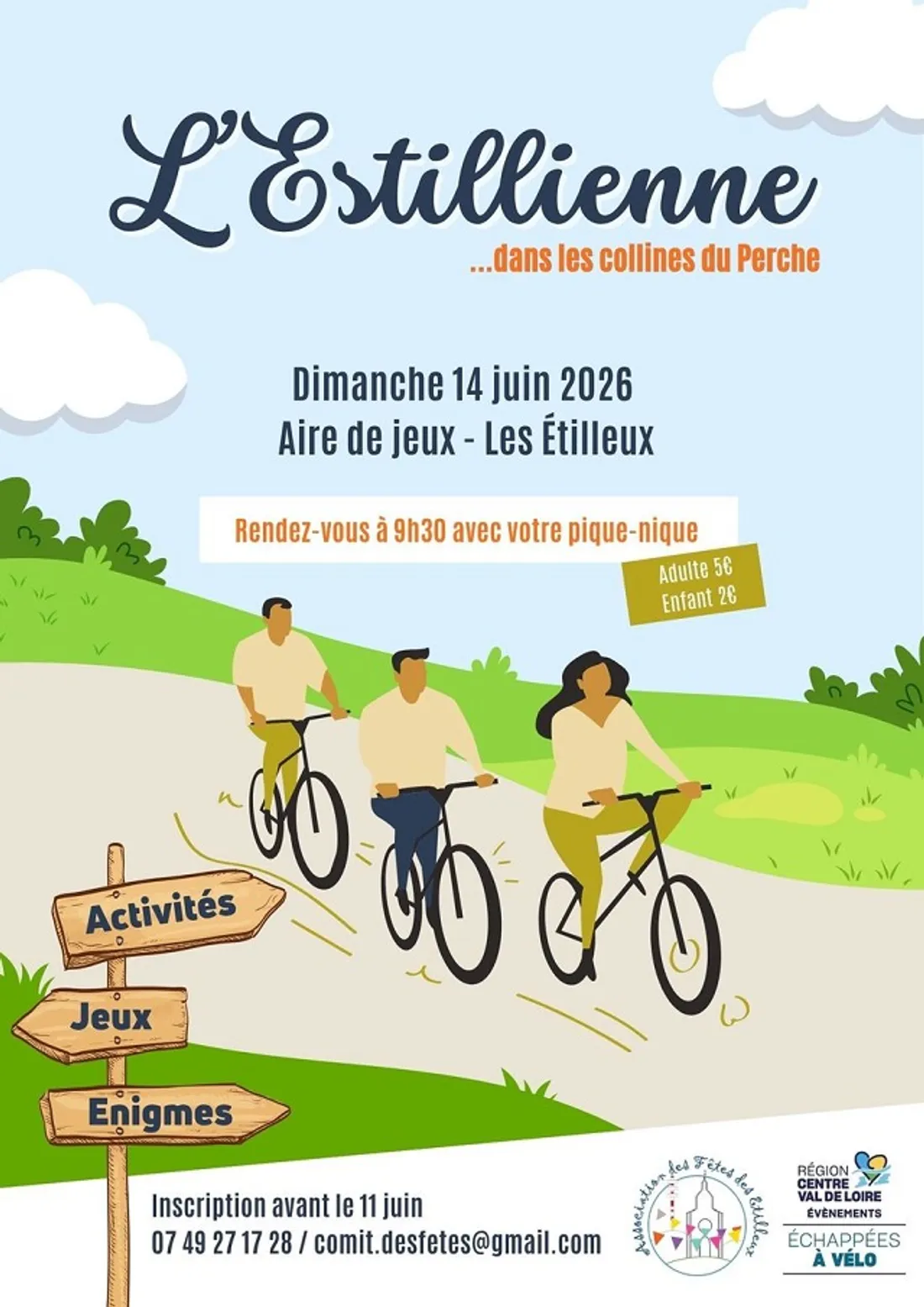 LES ÉTILLEUX - Les Échappées à vélo : L'Estillienne