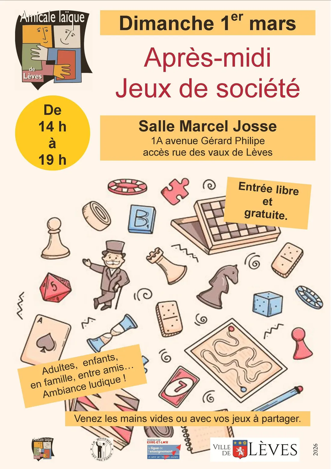 LÈVES - Jeux à Josse