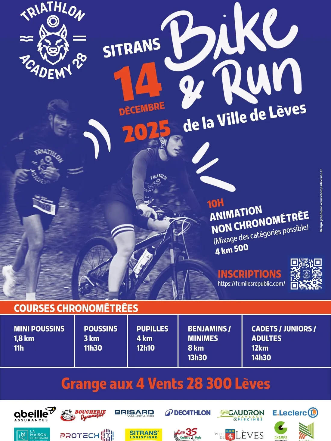 LÈVES - Bike and Run