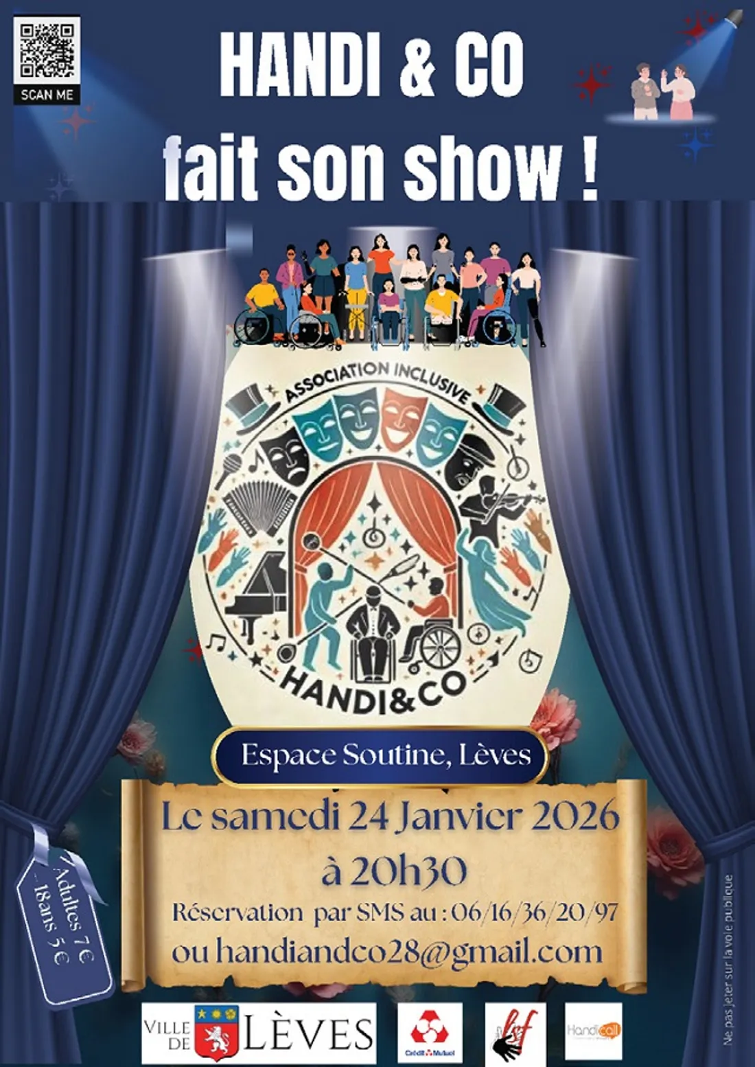 LÈVES - Handi & Co fait son show !