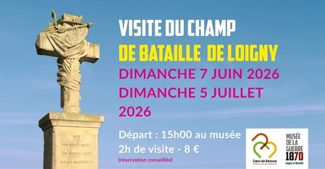 LOIGNY-LA-BATAILLE - Visite du champ de Bataille de Loigny