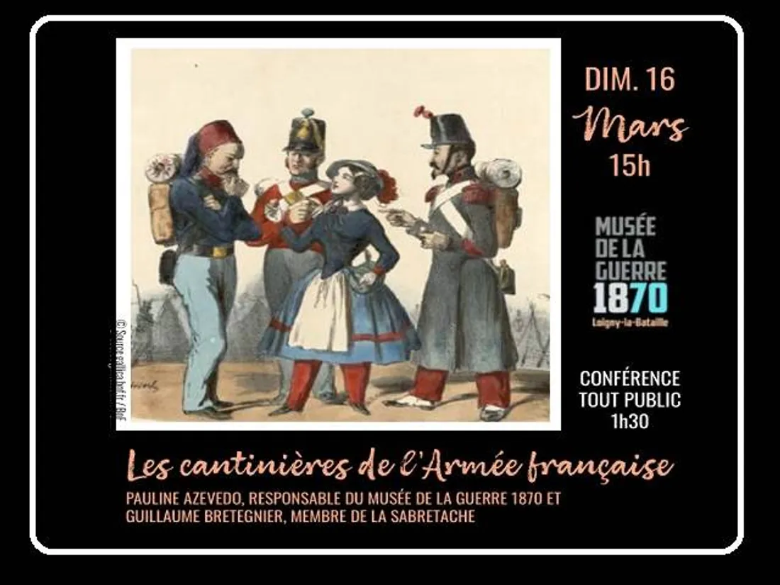 LOIGNY-LA-BATAILLE – Conférence : Les cantinières de l'Armée française