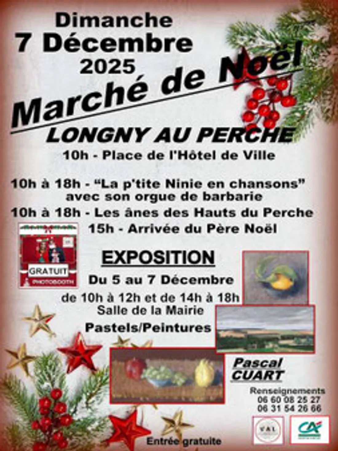 LONGNY-AU-PERCHE (61) - Marché de Noël