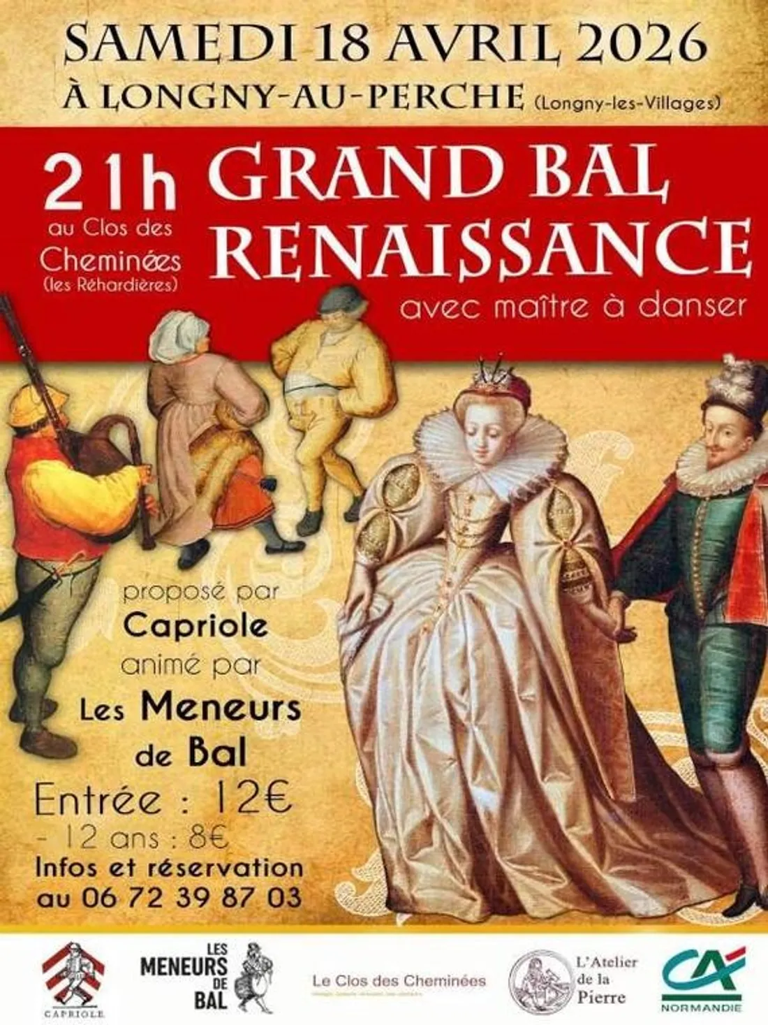 LONGNY-AU-PERCHE (61) - Grand bal Renaissance