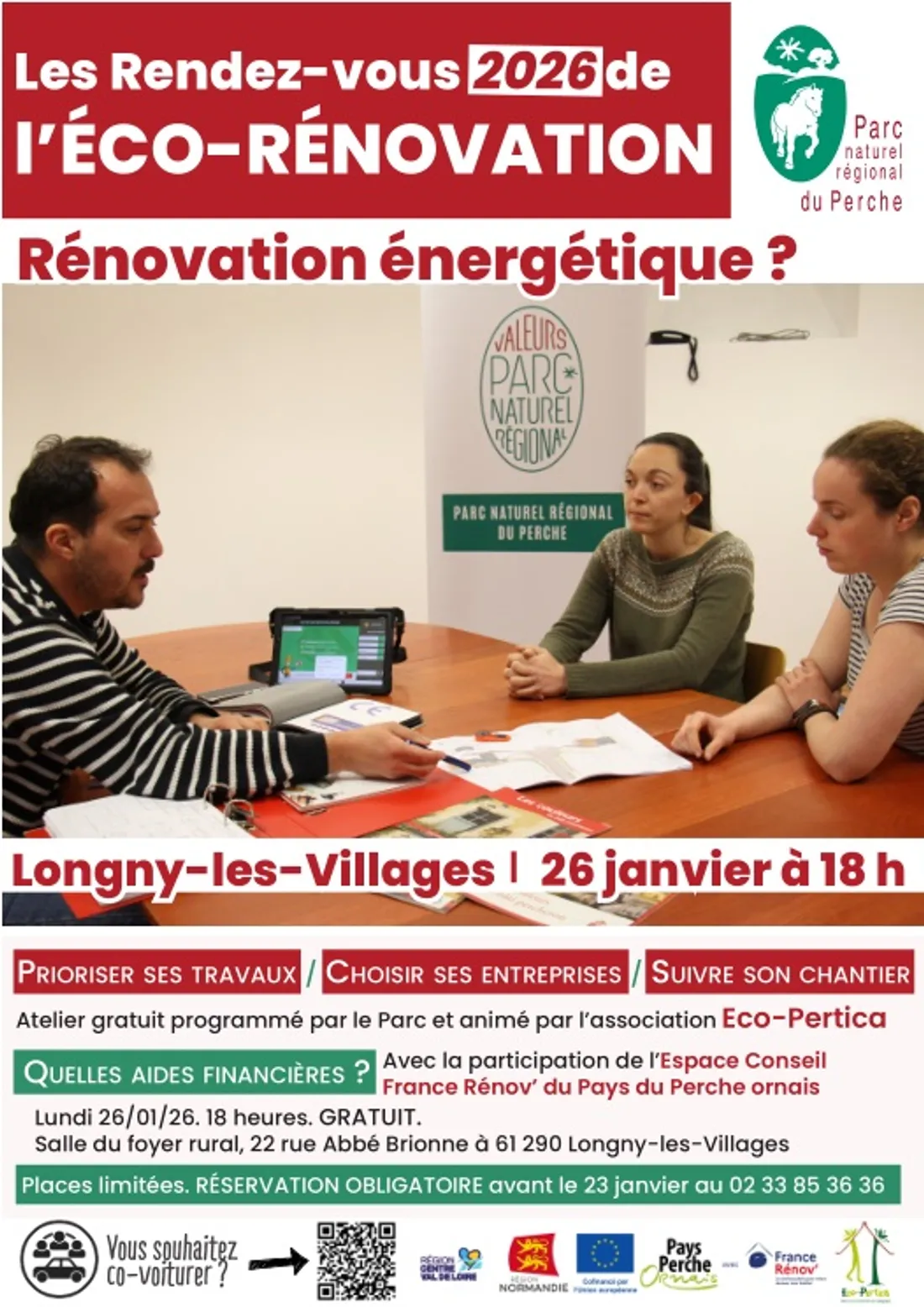 LONGNY-AU-PERCHE (61) - Les rendez-vous de l'Éco-Rénovation