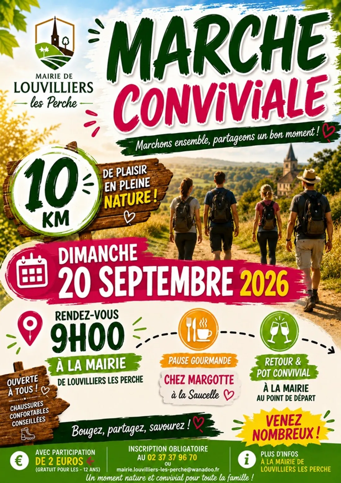 LOUVILLIERS-LÈS-PERCHE - Marche conviviale