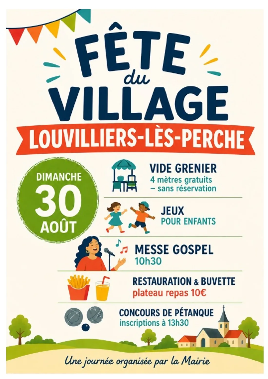 LOUVILLIERS-LÈS-PERCHE - Fête du village