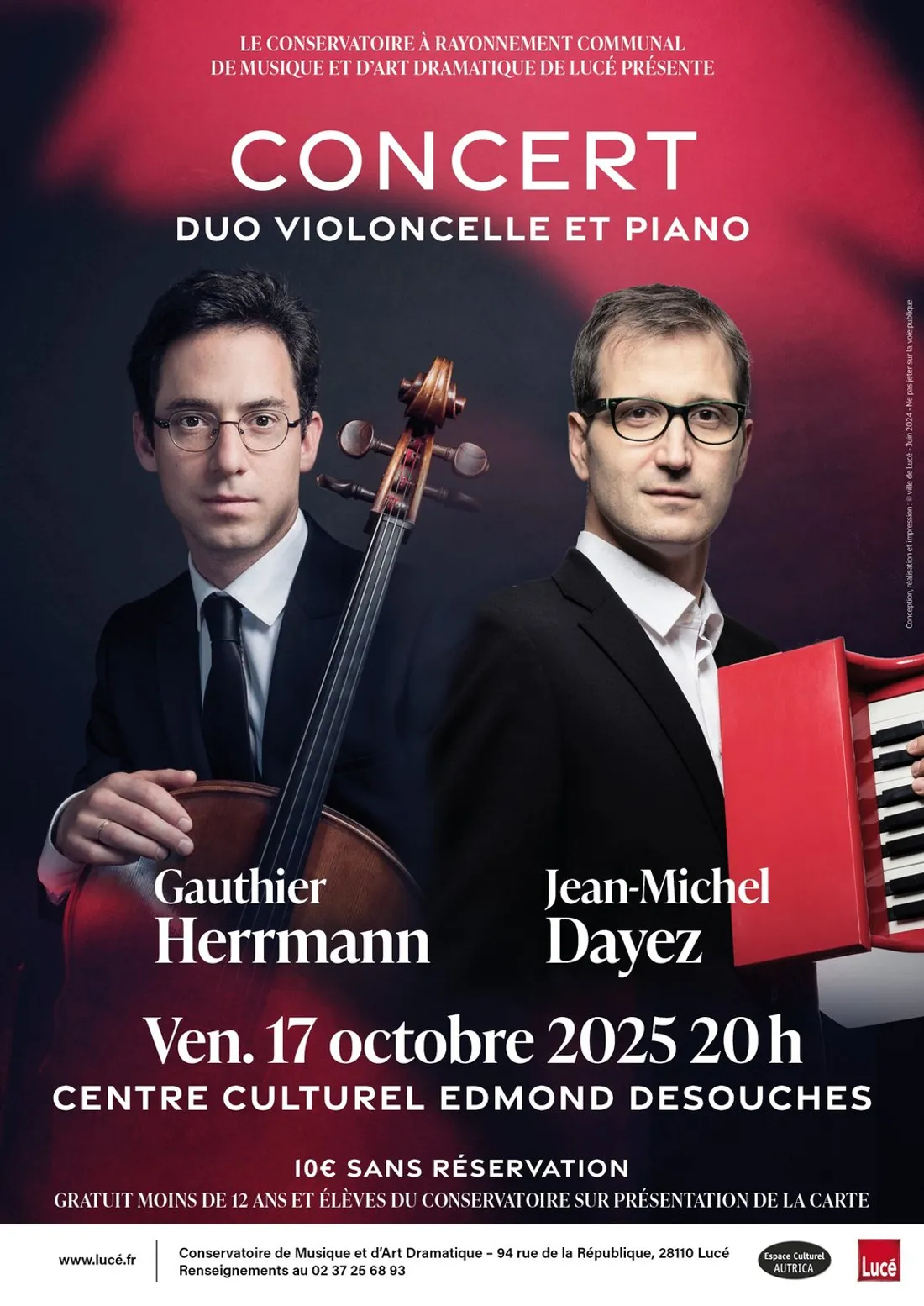 LUCÉ - Concert : Gauthier Herrmann & Jean-Michel Dayez