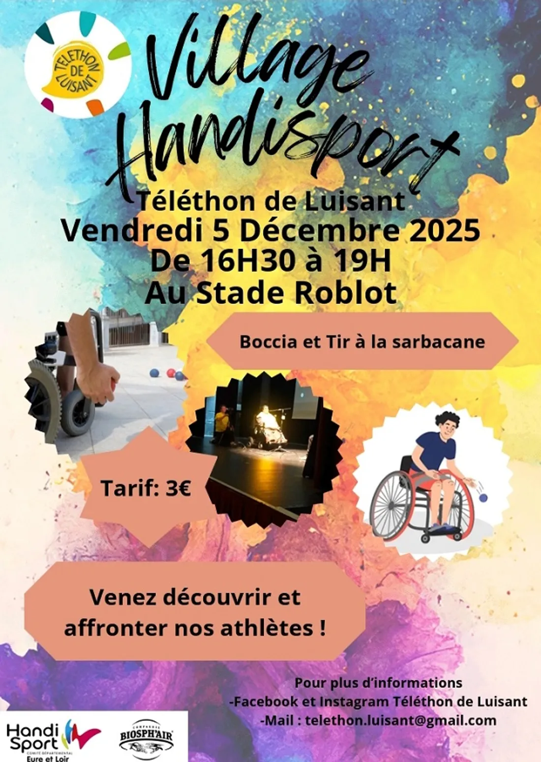 LUISANT - Village Handisport Téléthon