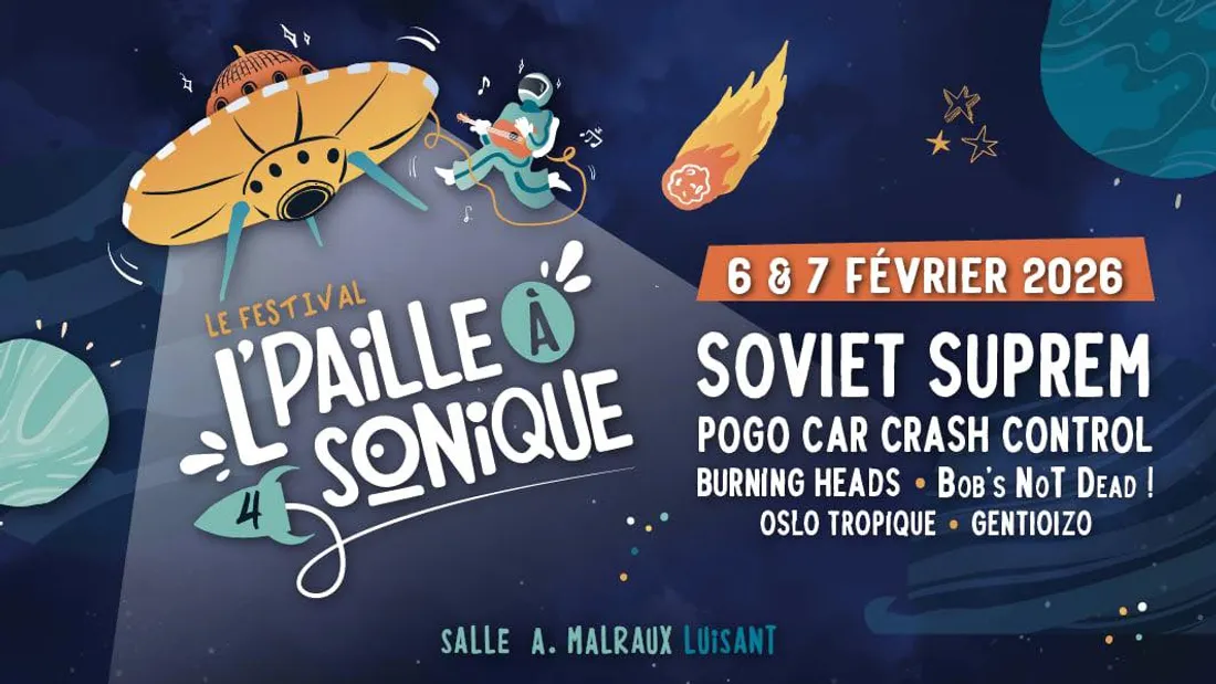 LUISANT - Concert : Festival L’Paille à Sonique