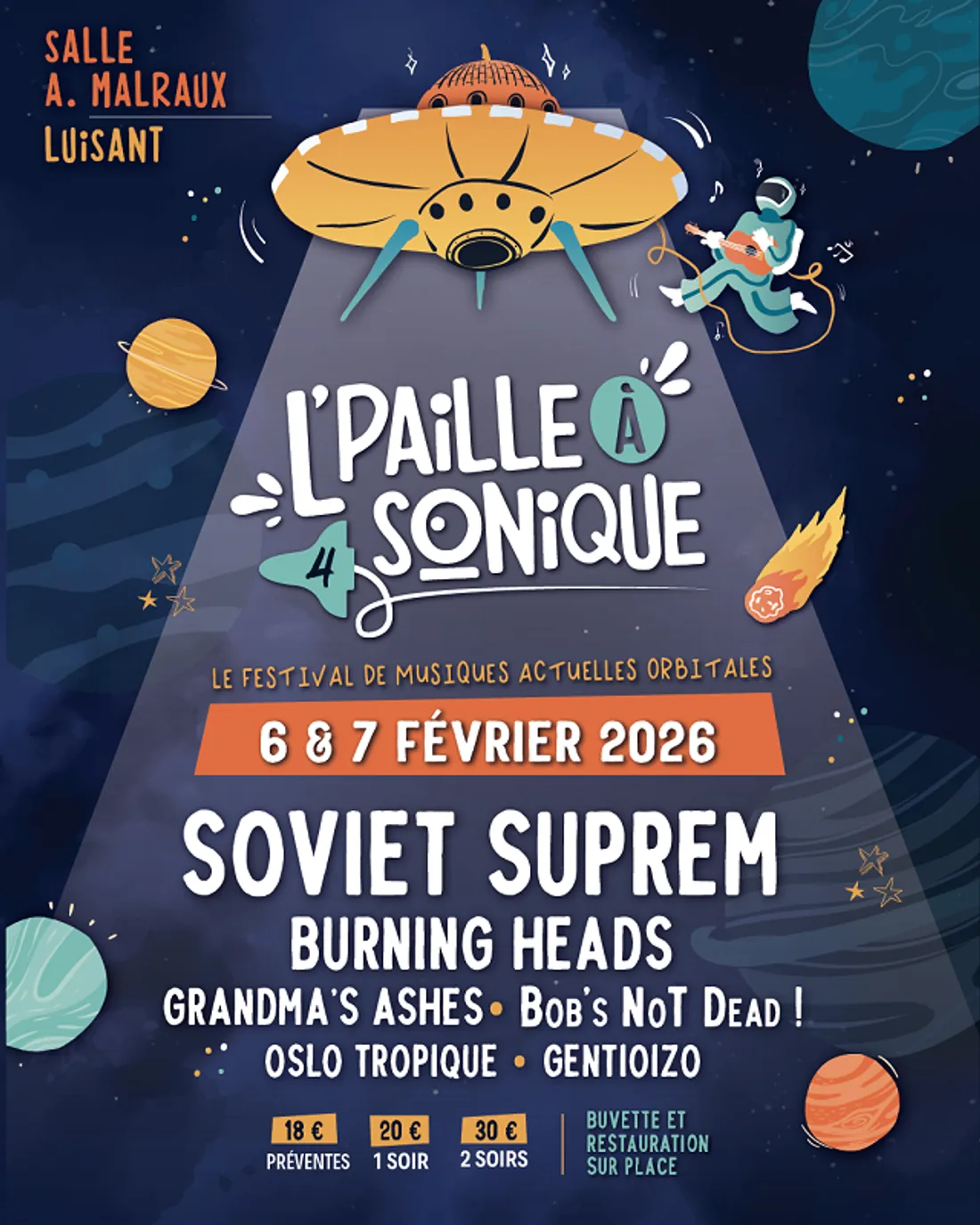 LUISANT - Concert : Festival L’Paille à Sonique