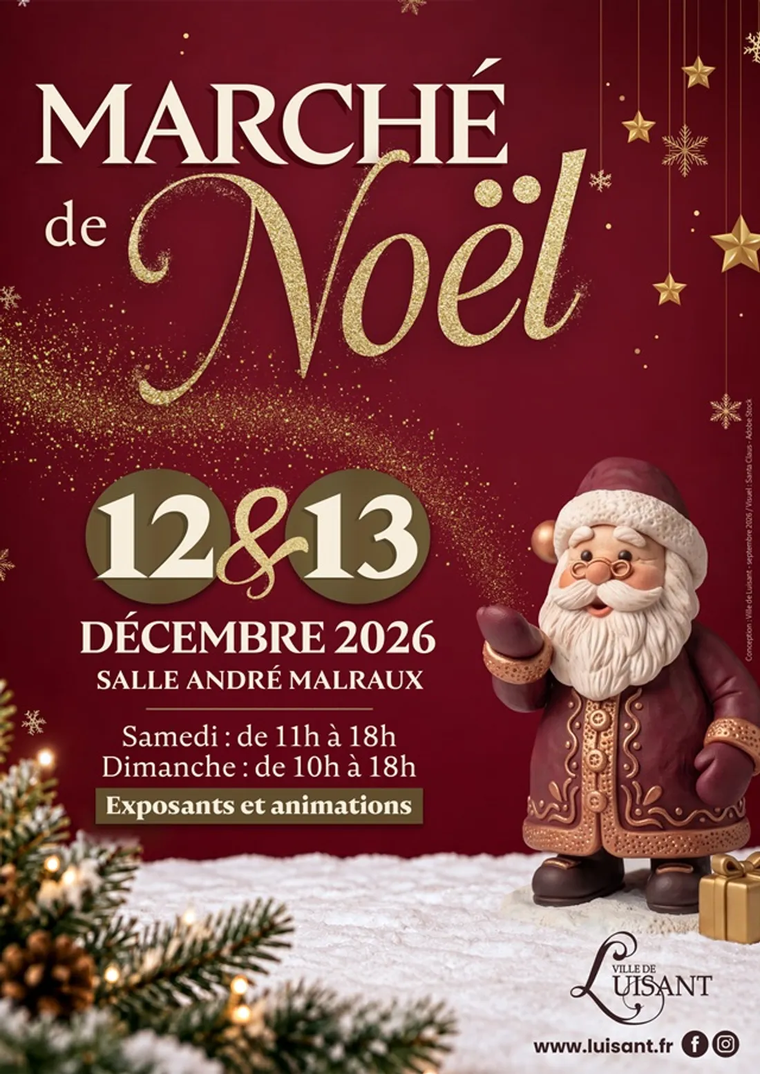 LUISANT - Marché de Noël