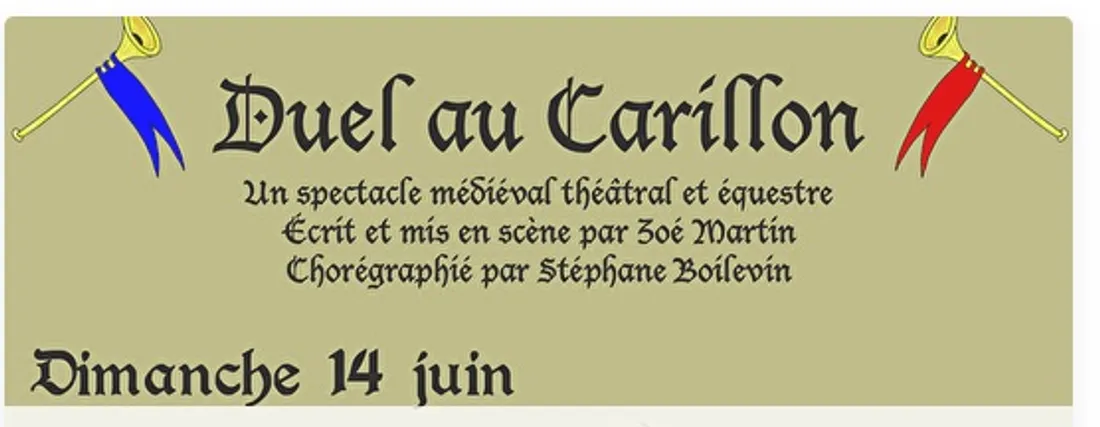LUISANT - Spectacle médiéval : Duel au Carillon