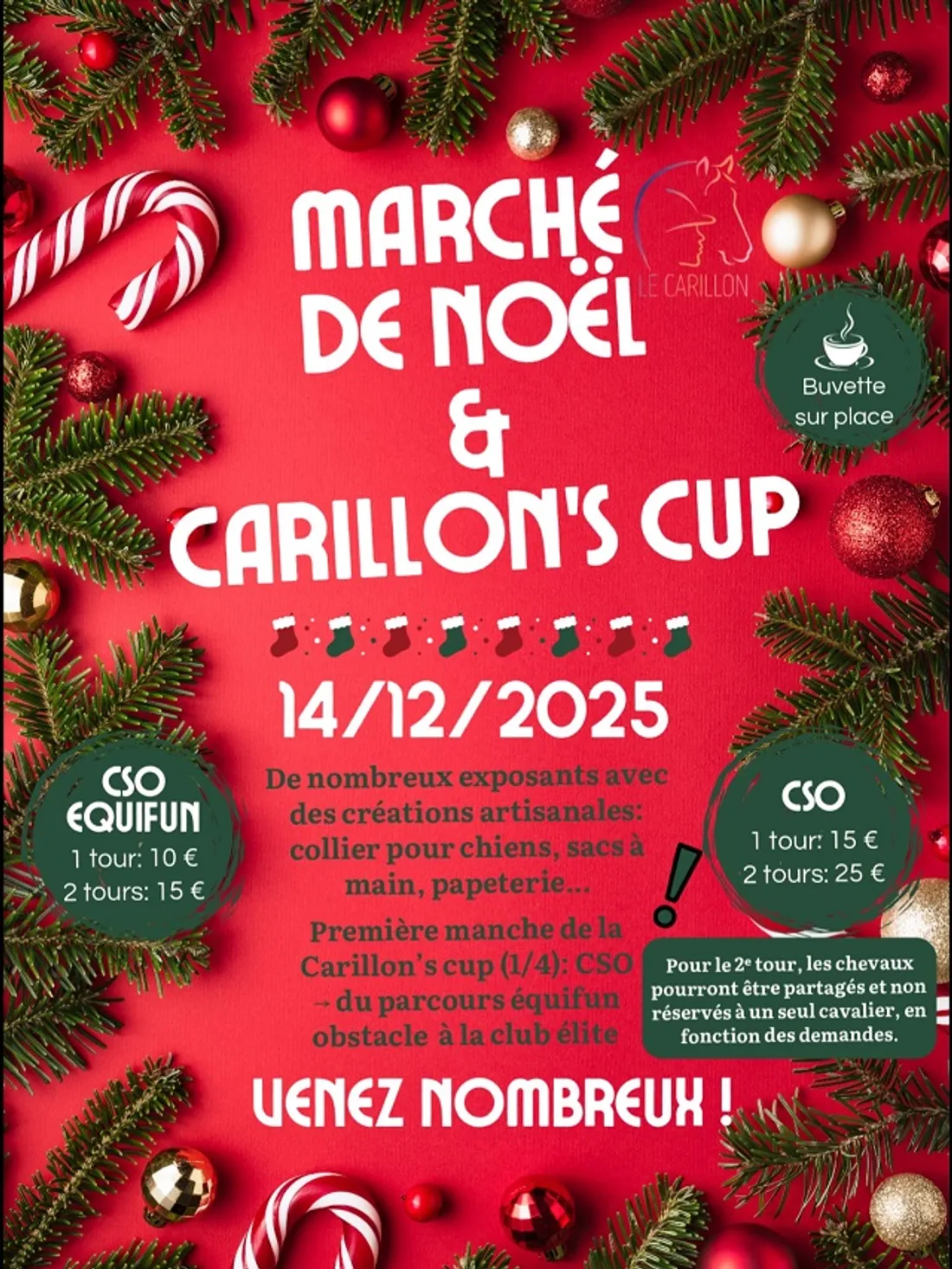 LUISANT - Marché de Noël et Carillon's Cup