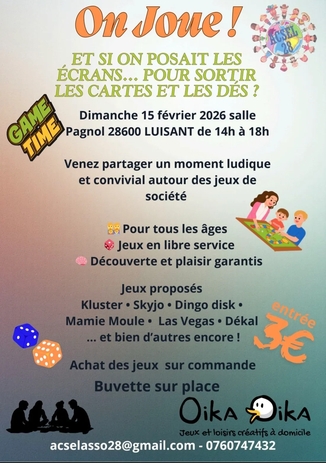 LUISANT - Après-midi jeux de société