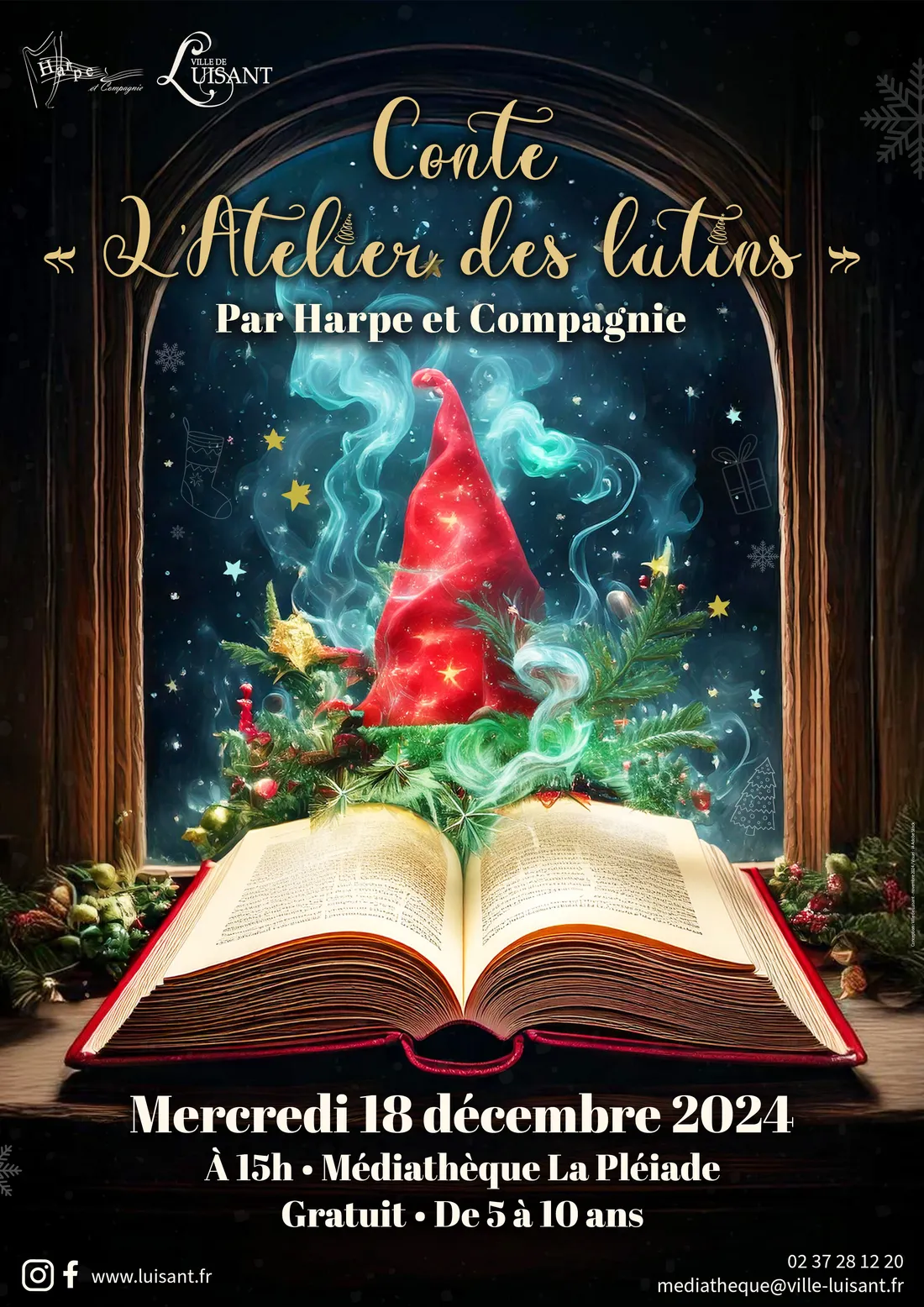 LUISANT - Conte : L'atelier des lutins