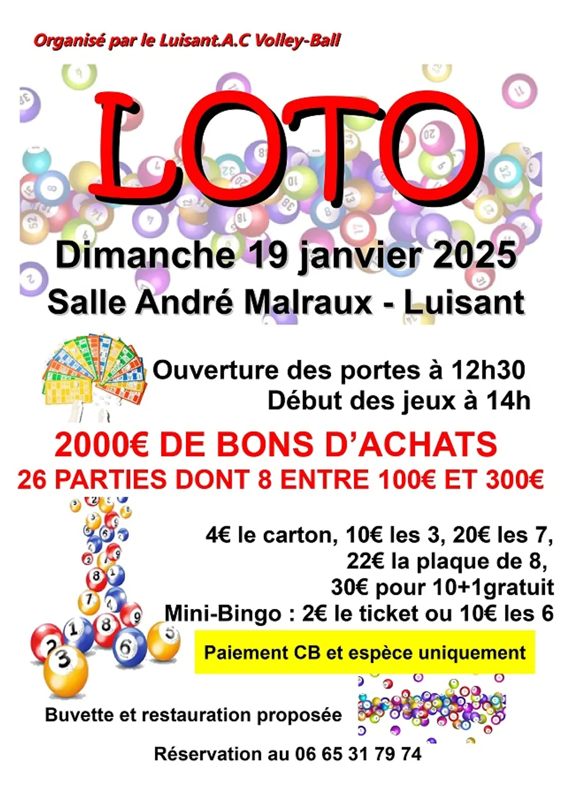 LUISANT - Loto du Luisant AC Volley-Ball