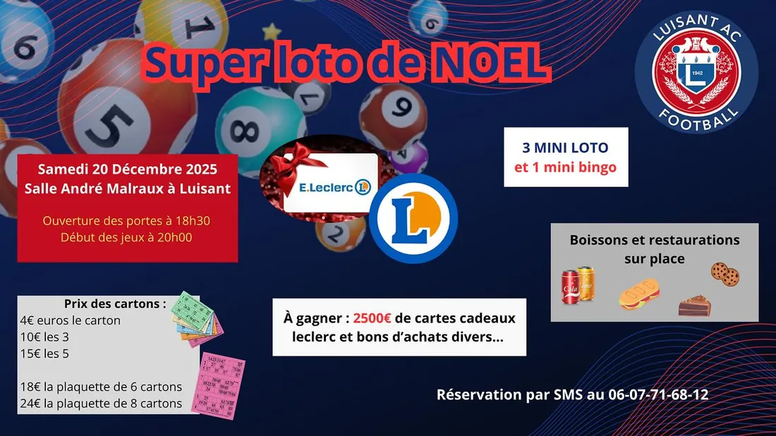 LUISANT - Loto du Luisant AC Football