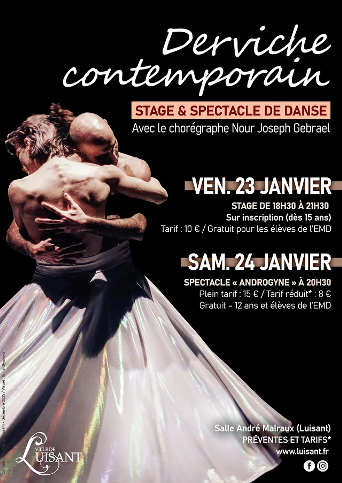 LUISANT - Spectacle de danse : Androgyne