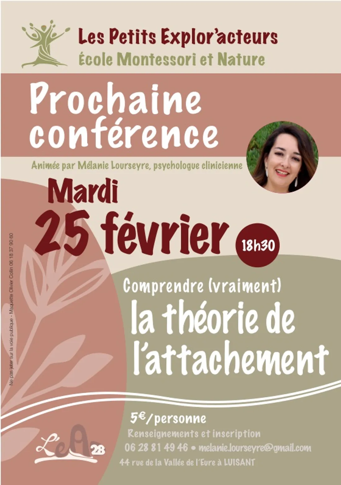 LUISANT - Conférence : Comprendre (vraiment) la théorie de l'attachement