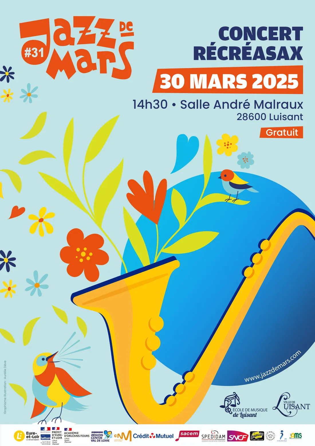 LUISANT - Jazz de Mars : Concert récréasax