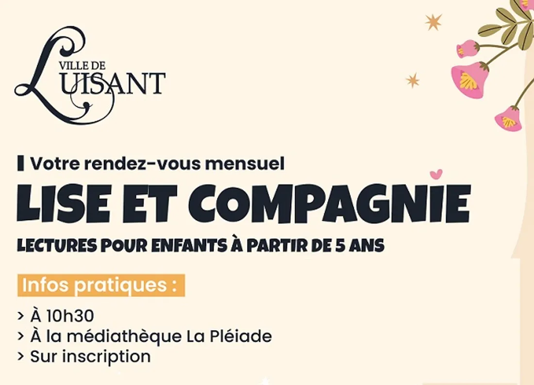 LUISANT - Lectures "Lise et Compagnie"