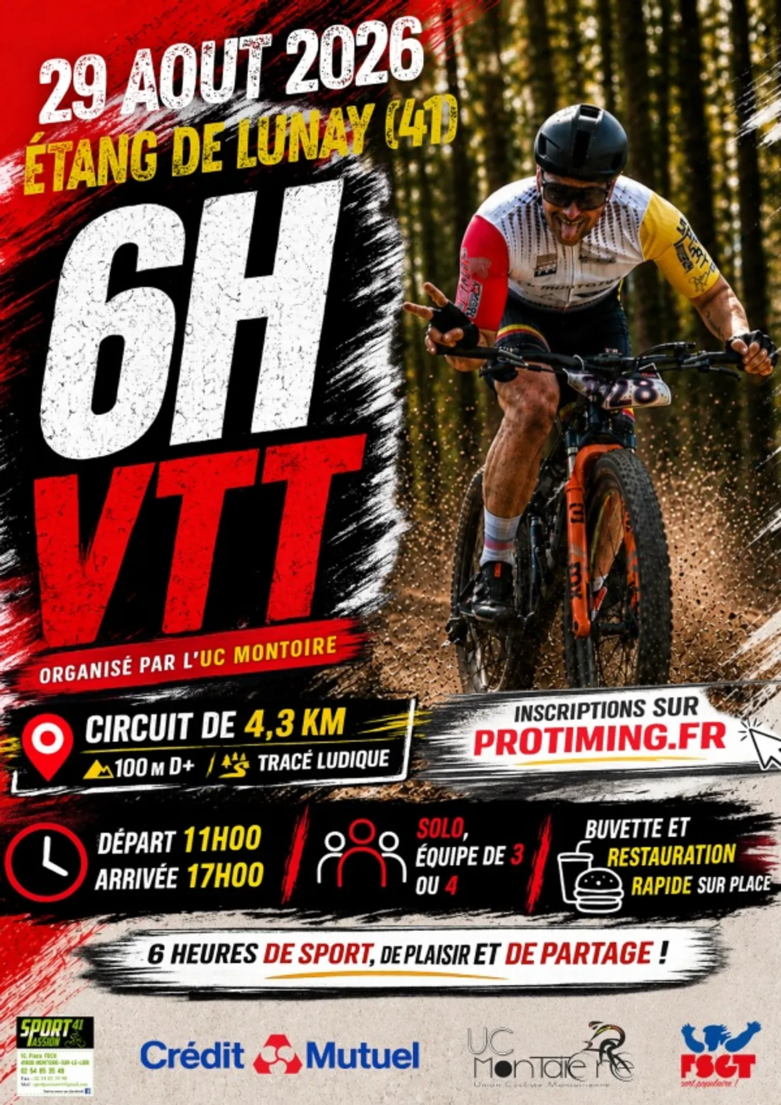LUNAY (41) - 6h VTT de Lunay