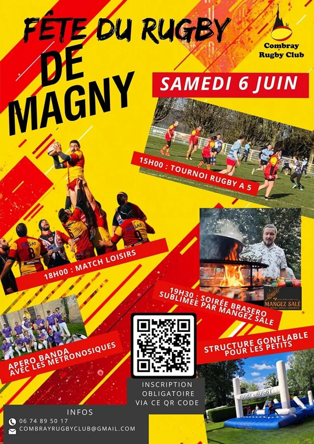 MAGNY - Fête du Combray Rugby Club