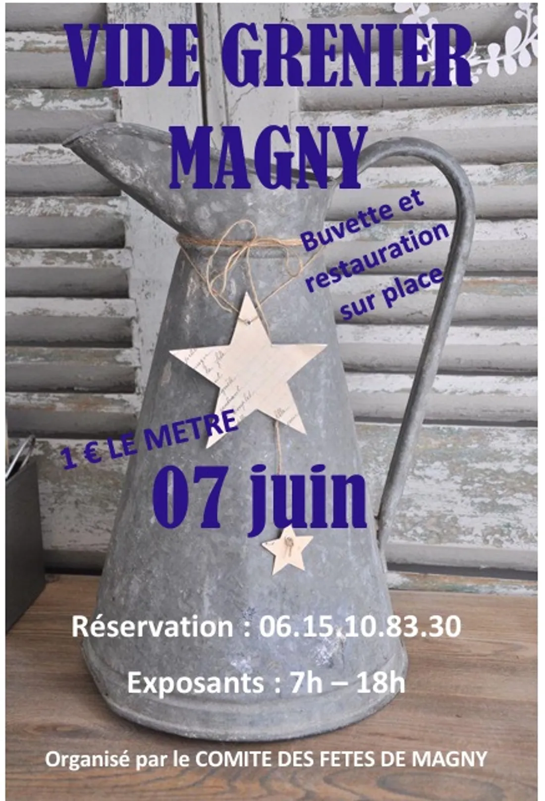 MAGNY - Vide-greniers du comité des fêtes