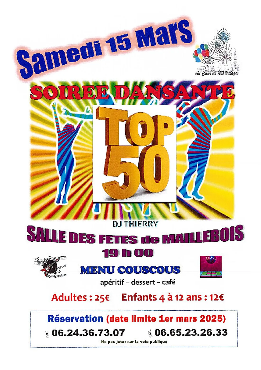 MAILLEBOIS - Dîner dansant