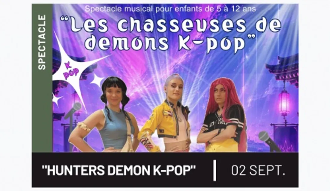 MAINTENON - Spectacle jeune public : Les chasseuses de démons K-Pop