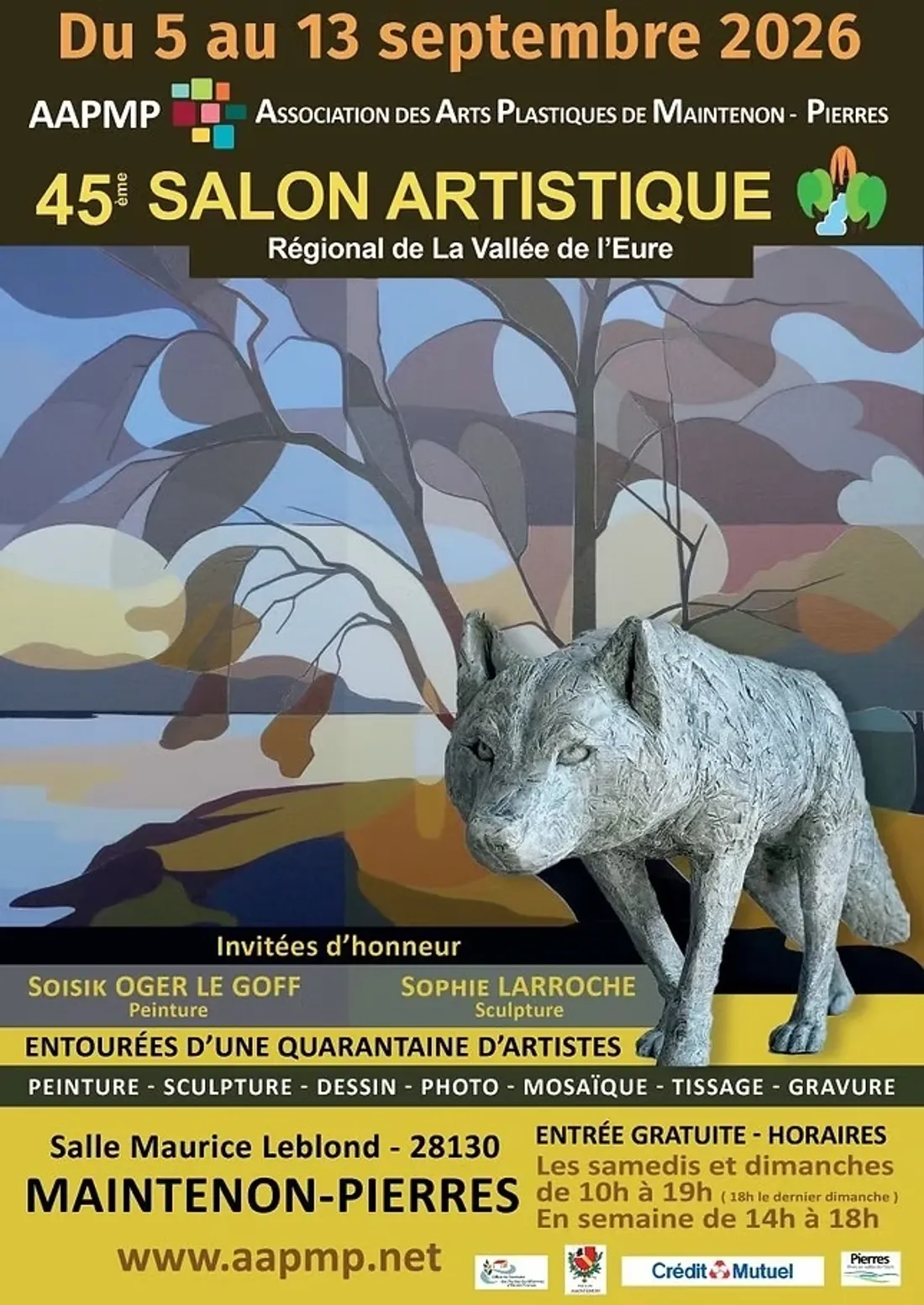 MAINTENON / PIERRES - 45e salon artistique