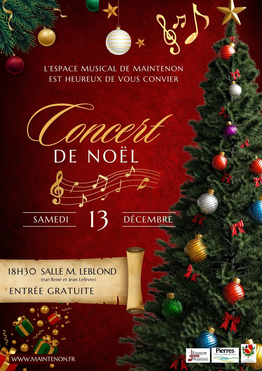 MAINTENON - Concert de Noël