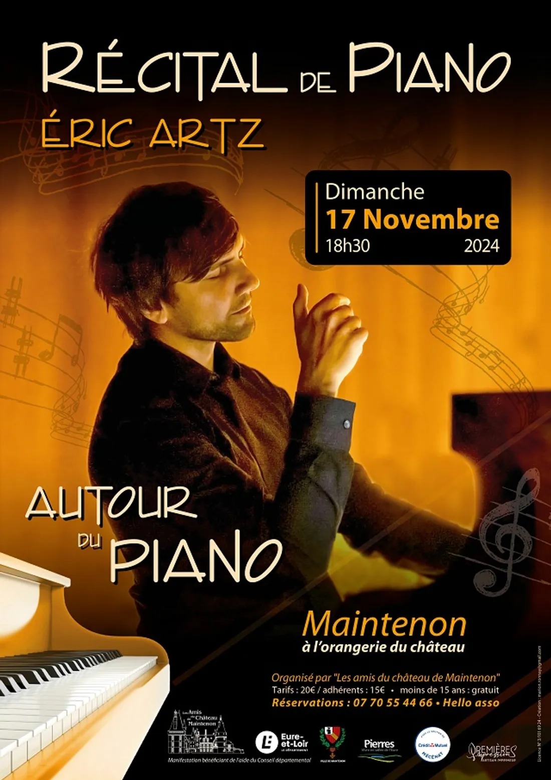 MAINTENON - Récital de piano : Éric Artz