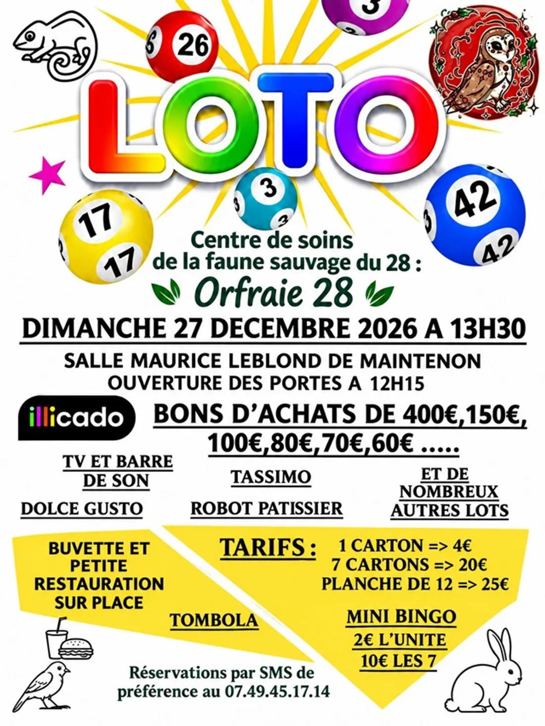 MAINTENON - Loto d'Orfraie 28
