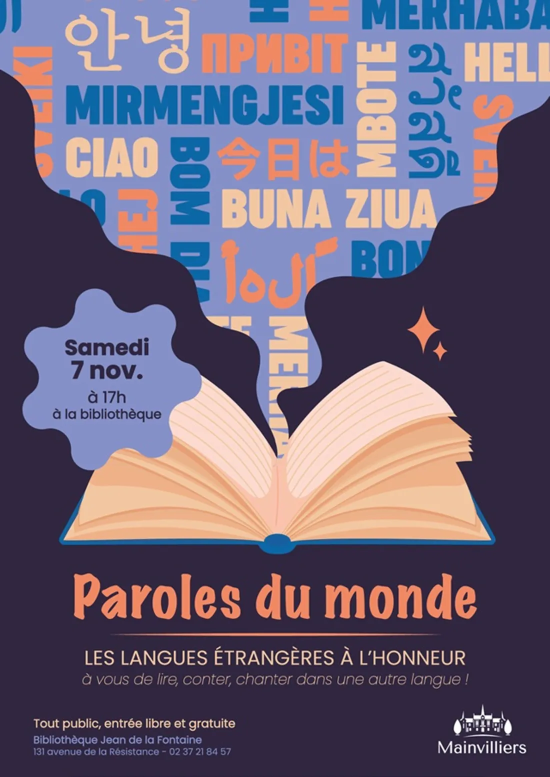 MAINVILLIERS - Paroles du monde