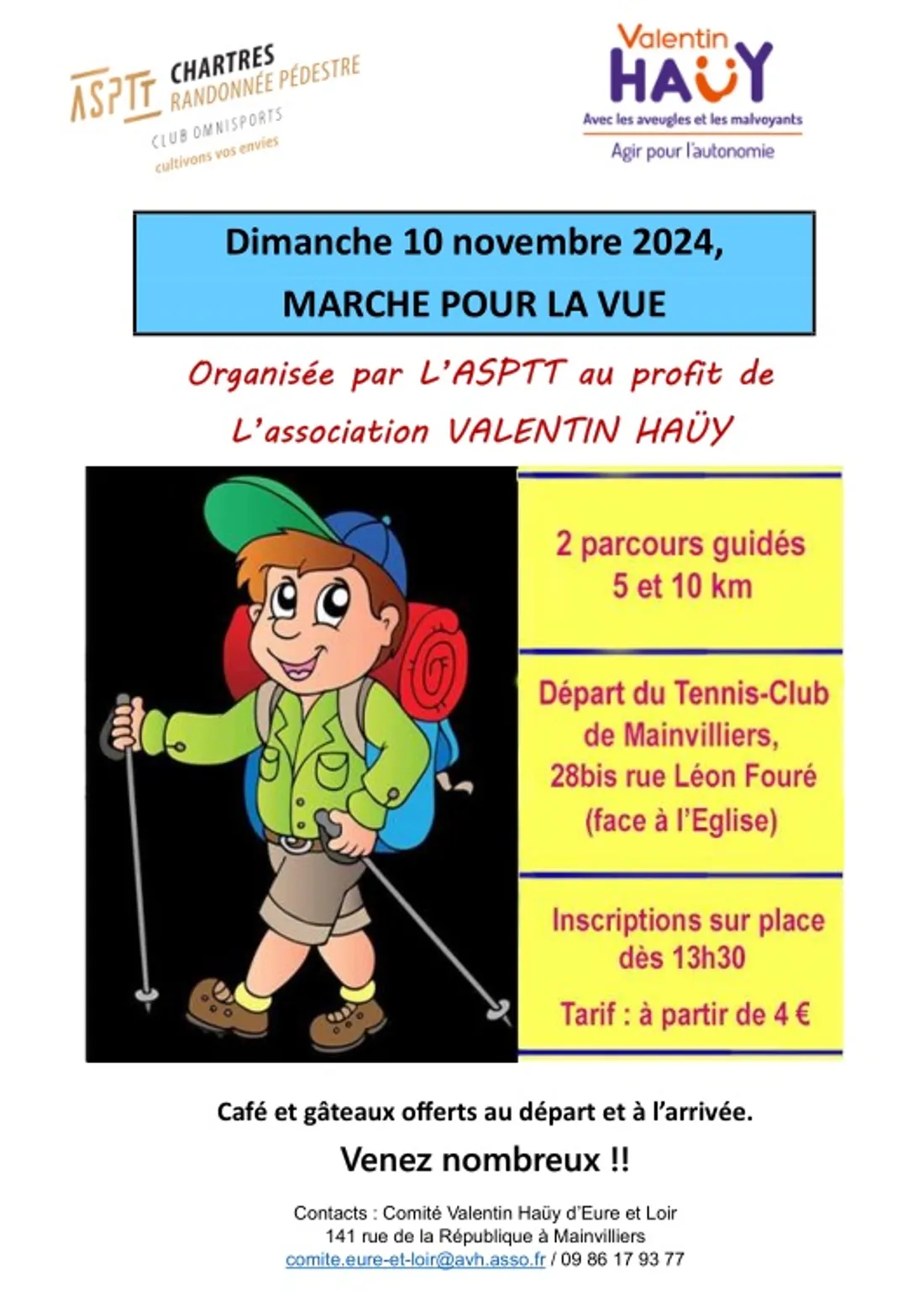 MAINVILLIERS - Marche pour la vue