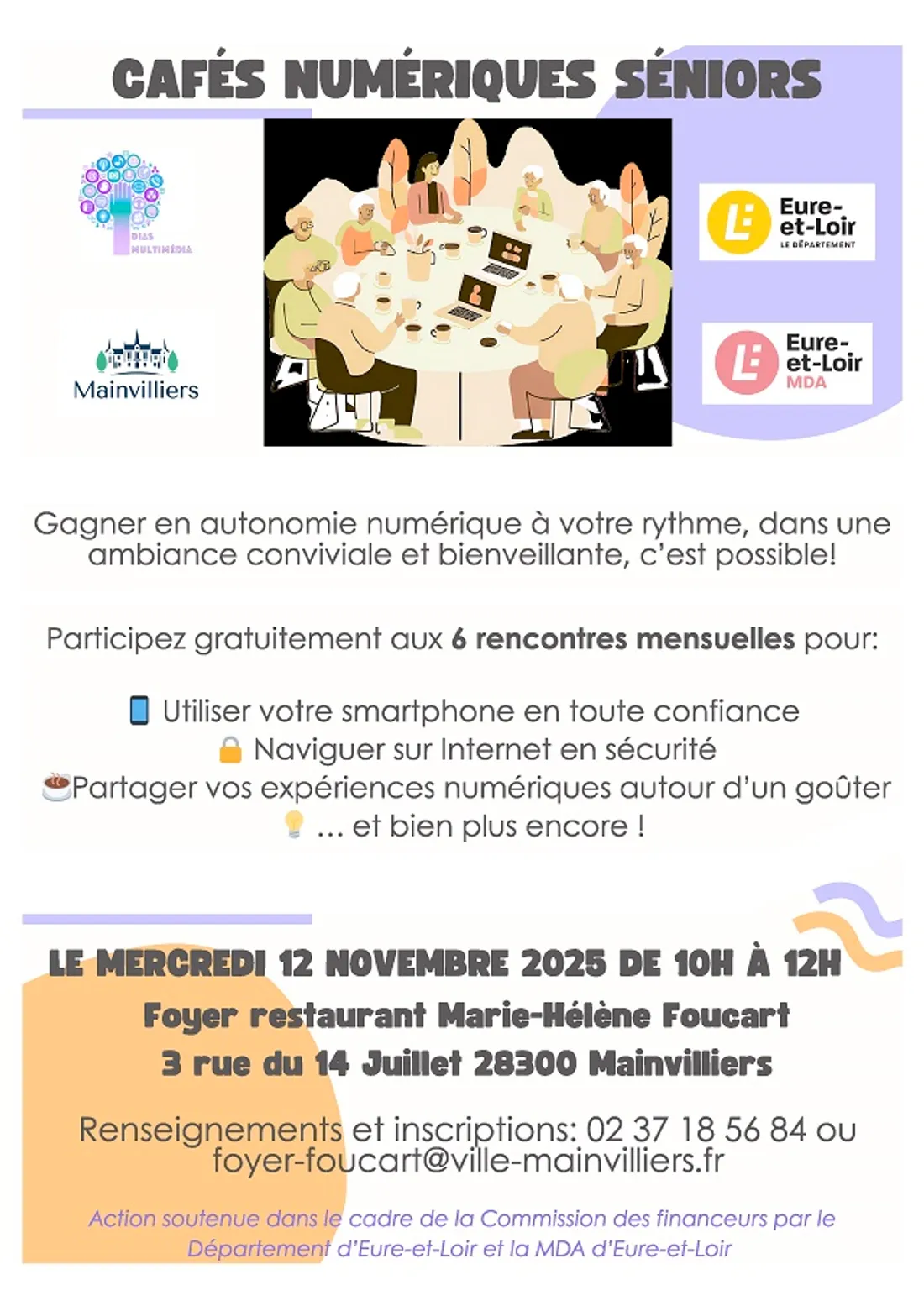 MAINVILLIERS - Café numérique seniors