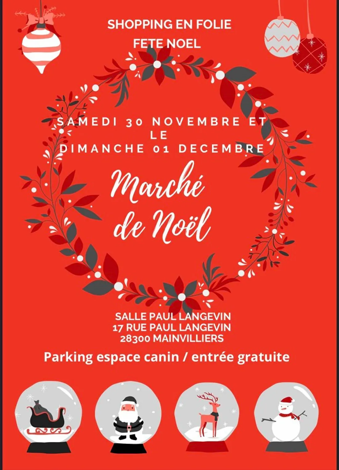 MAINVILLIERS - Marché de Noël